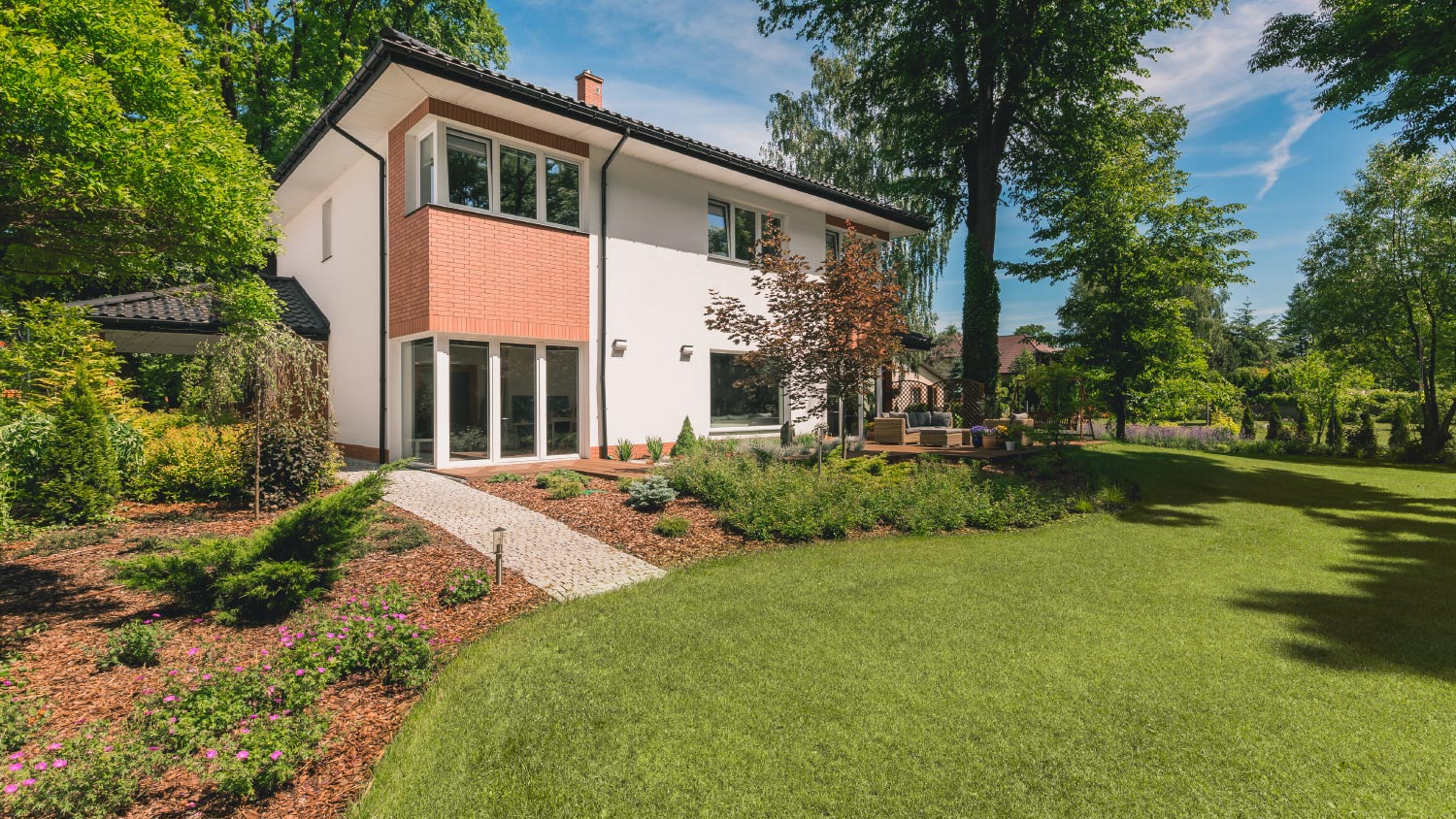 A house with terrace